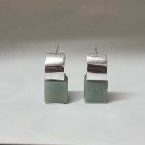 [Spring Tide] Cube Earrings