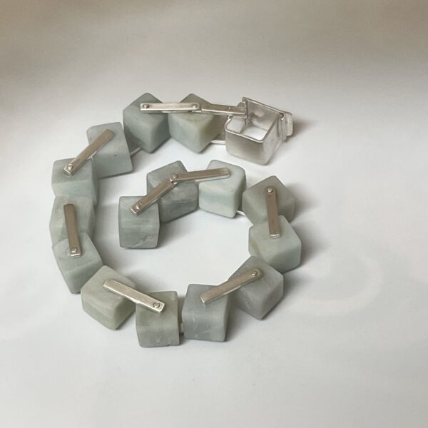[Spring Tide] Cube Linear Bracelet - Image 5