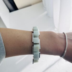 [Spring Tide] Cube Linear Bracelet