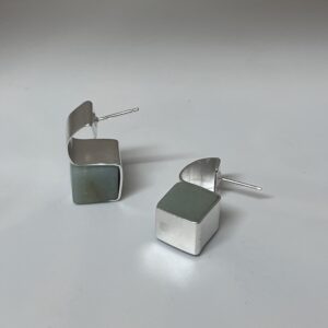[Spring Tide] Cube Earrings