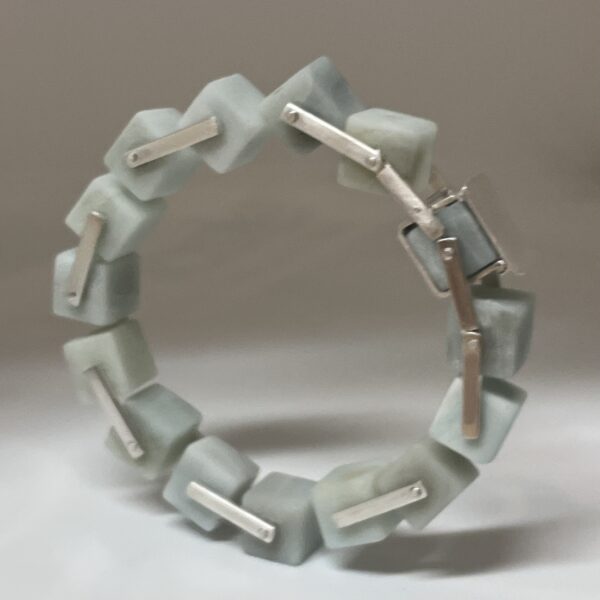 [Spring Tide] Cube Linear Bracelet - Image 4