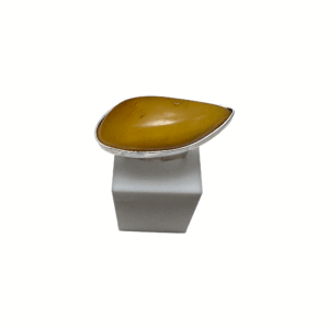 [Spring Tide] Amber ring