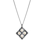 Dazzling Night Lattice Necklace
