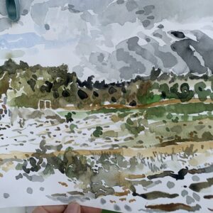 Landscape in La Cala