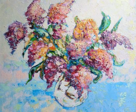 Ania Pieniazek Lilac Bouquet