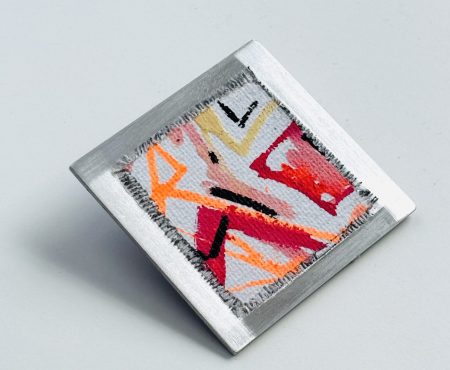 May Gañán Rain and Raw Brooch